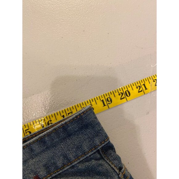 Enyce Mens Distressed Denim Jeans With Paint Splatter Design 34/32 - Picture 9 of 11